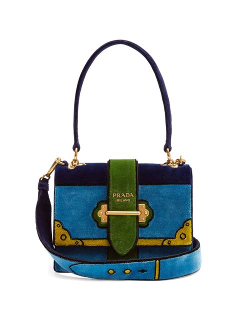 prada trompe l oeil velvet cahier bag|Prada Trompe L'oeil Velvet Cahier Buckle Bag .